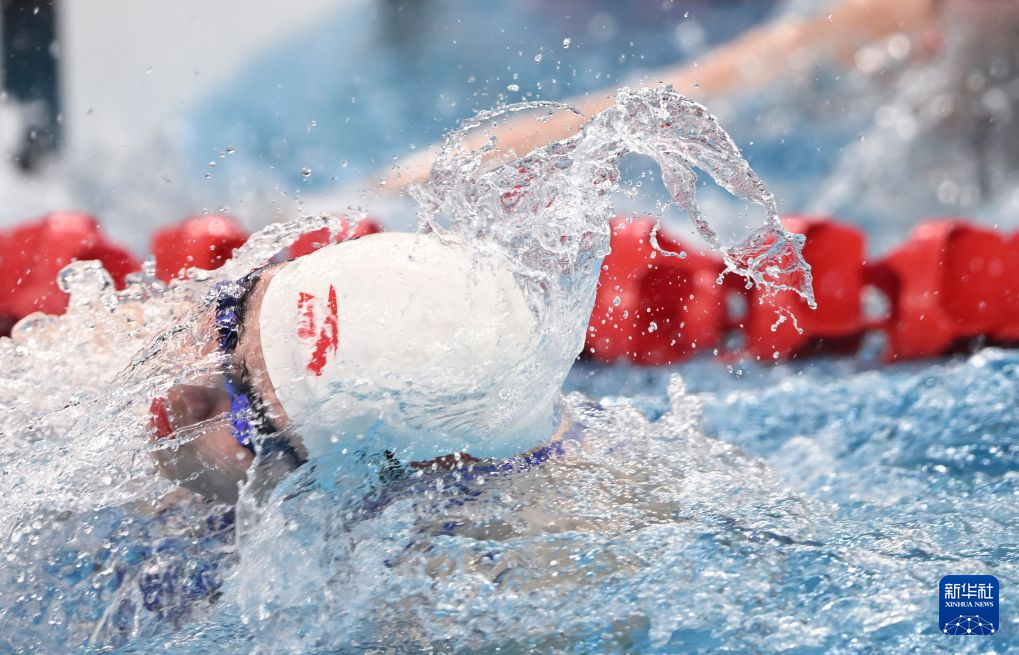 游泳——全国锦标赛（25米）：女子100米蝶泳半决赛赛况